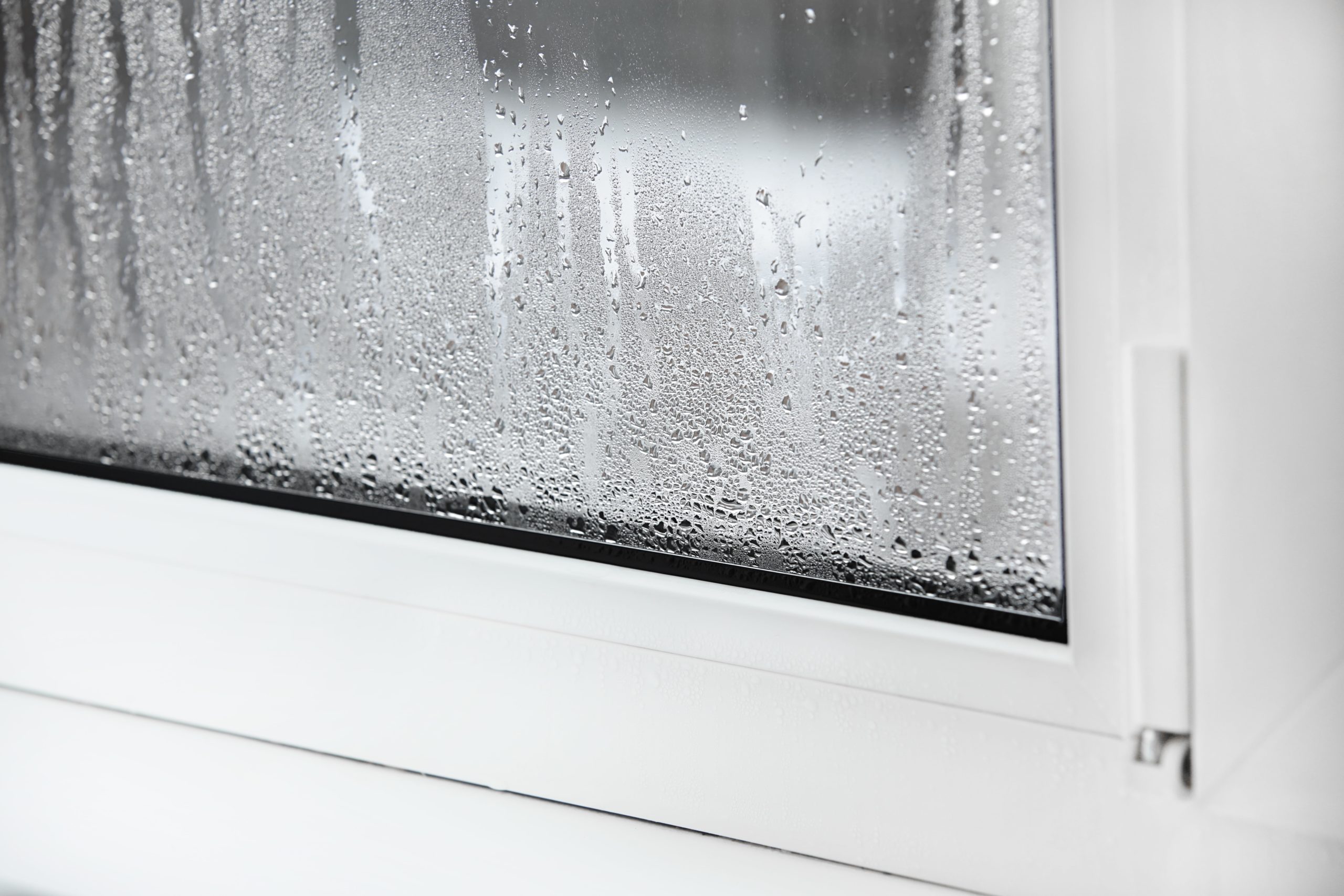 get rid of condensation between windowpanes